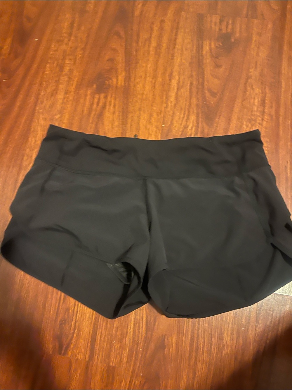 lululemon athletica Black Performance Running Shorts